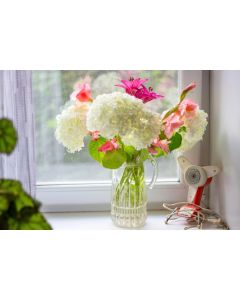 Amber Glass Vase